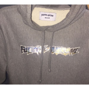 FUCKINGAWESOME Extinction Hood (Grey) size Medium